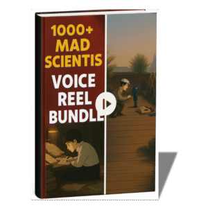 1000+ Mad Scientist Voice Reel Bundle