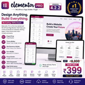 Elementor Pro WordPress Plugin v4.2.2 GPL