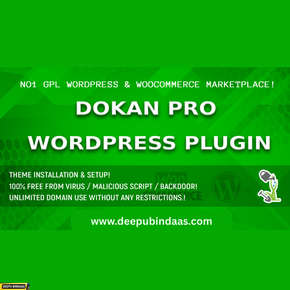 "Dokan Pro - Multivendor Marketplace Plugin for WordPress" "Dokan Pro - Multivendor Marketplace Plugin for WordPress"