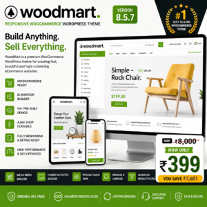 WoodMart Responsive WooCommerce WordPress Theme v8.5.7 GPL for Online eCommerce Stores