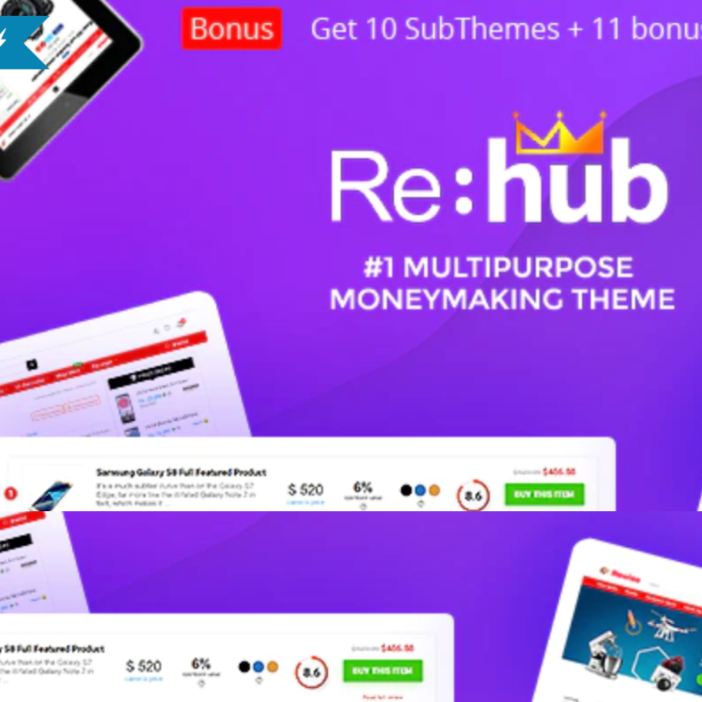 REHub v19.9.9.2 WordPress Theme REHub v19.9.9.2 WordPress Theme