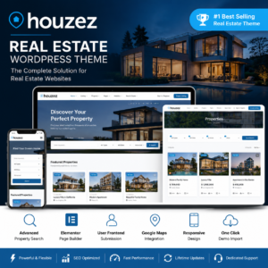 Houzez Real Estate WordPress Theme Demo Preview