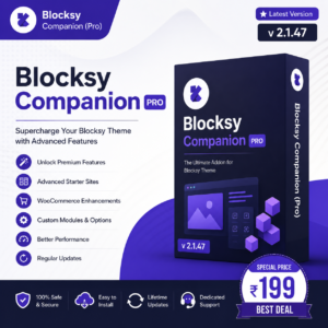 Blocksy Companion (Pro) v2.1.47 GPL Plugin