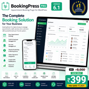BookingPress Pro Appointment Booking Plugin v6.1
