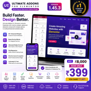 Ultimate Addons for Elementor v1.45.3 GPL WordPress Plugin